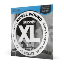 Encordoamento Guitarra 12-60 D Addario XL Nickel EXL148