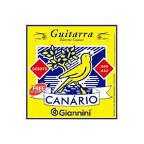 Encordoamento Guitarra 6 cordas Giannini Canário GESGT9 (.009 .042)