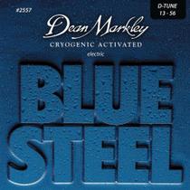 Encordoamento guitarra blue steel 13-56 2557 - dean markley