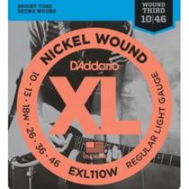 Encordoamento Guitarra D'Addario 010 Exl110