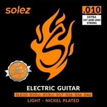 Encordoamento Guitarra Dlp Calibre 0.010 Slg10 Solez Encordoamento Guitarra Dlp Calibre 0.010 Slg10 Solez