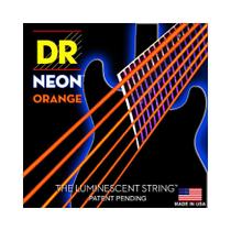 Encordoamento Guitarra DR 0.10 NOE-10 Neon Orange