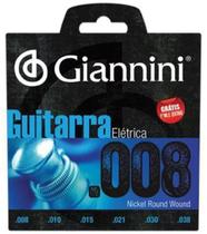 Encordoamento Guitarra Elétrica Geegst8 Giannini