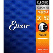 Encordoamento Guitarra Elixir 010/052 Nanoweb