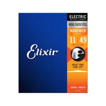 Encordoamento Guitarra Elixir 011049 Nanoweb