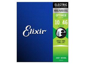 Encordoamento Guitarra Elixir Optiweb 010 046 Light 19052