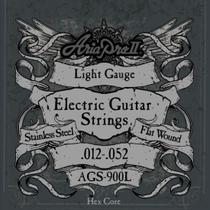Encordoamento Guitarra Flat Wound .012 Ags900L Aria Pro Ii