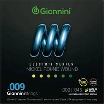 Encordoamento guitarra giannini geegstp 9 plus 0.009 - i-4 / 5 Encordoamento guitarra giannini geegstp 9 plus 0.009 - i-4 / 5