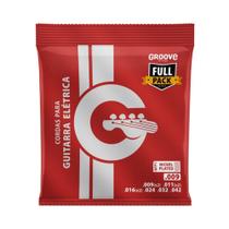 Encordoamento guitarra groove gfp1 0.009 full package