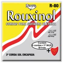 Encordoamento Guitarra Rouxinol 010 R80