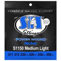 Encordoamento Guitarra Sit S1150 Light 011 níquel
