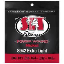 Encordoamento Guitarra Sit S942 Extra Light 009/042