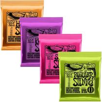 Encordoamento Guitarra Slinky Nickel Wound Ernie Ball Original