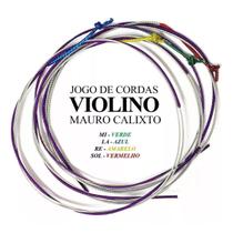 Encordoamento Mauro Calixto Para Violino 4/4 Original