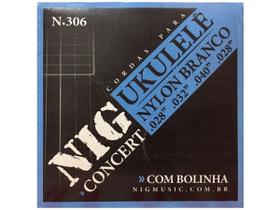 Encordoamento Nig N-306 .028/. 040 - Para Ukulele Concert c/nf