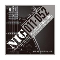 Encordoamento NIG N-61 011 052 para Guitarra Elétrica Cordas