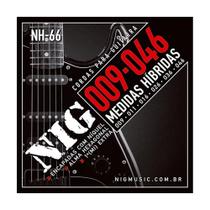 Encordoamento NIG NH-66 Híbrida 009 046 p/ Guitarra Elétrica