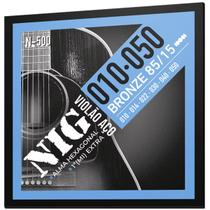 Encordoamento NIG Violão 010/050 N500 Palheta e 1 mi Extra Cordas de Violão de Aço NIG Music Instrumentos Musicais Cordas Bronze Palheta Grátis Encordoamento NIG Violão 010/050 N500 Palheta e 1 mi Extra Cordas de Violão de Aço NIG Music Instrumentos Musicais Cordas Bronze Palheta Grátis