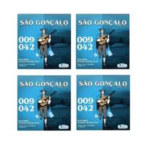 Encordoamento Níquel São Gonçalo Guitarra -kit 4 Jogos