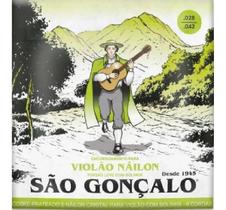 Encordoamento Nylon Cristal C/Bolinha Tensão Media São Gonçalo