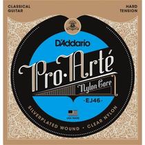 Encordoamento Nylon D'ADDARIO para Violão PRO ARTE - Ej46 Tensao Pesada - Silverplated Wound