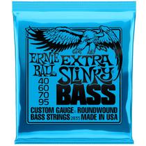 Encordoamento P/ Baixo 4 Cordas Ernie Ball Super Slinky 040
