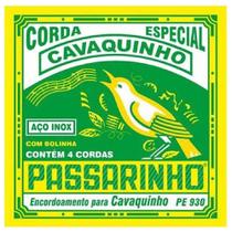 Encordoamento P/ Cavaquinho Passarinho Paganini Pe930 Aço