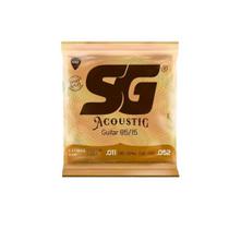 Encordoamento P/violão Aço Bronze 85/15 Pct/3 Sg 0.011 - 0.052 - Pç / 3 F108 Encordoamento P/violão Aço Bronze 85/15 Pct/3 Sg 0.011 - 0.052 - Pç / 3 F108