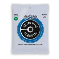 Encordoamento P/ Violão Martin MA170 Authentic Series Aço 010
