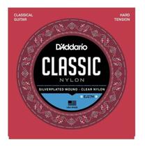 Encordoamento P/ Violão Nylon Ej27h Hard Nailon Daddario