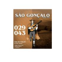 Encordoamento P/violão Nylon Preto 0.029 - 0.043 São Gonçalo Encordoamento P/violão Nylon Preto 0.029 - 0.043 São Gonçalo