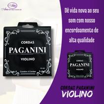 Encordoamento Paganini Para Violino Aço 4/4 Pe950 Jogo de Cordas