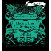 Encordoamento Para Baixo 4 Cordas Coated .045 AGS600C Aria Encordoamento Para Baixo 4 Cordas Coated .045 AGS600C Aria