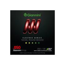 Encordoamento para Baixo 5 cordas Giannini Nickel Round Wound GEEBRSX5 (.050 .135) Cordas