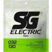 Encordoamento Para Baixo 6 Cordas 0.32 Light SG F002