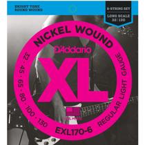 Encordoamento Para Baixo 6 Cordas 032 EXL-170 - D'Addario - D Addario Encordoamento Para Baixo 6 Cordas 032 EXL-170 - D'Addario - D Addario