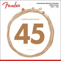 Encordoamento para Baixolão Fender 4 cordas 8060 Phospor Bronze 045-100 Encordoamento para Baixolão Fender 4 cordas 8060 Phospor Bronze 045-100