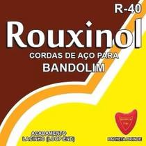 Encordoamento Para Bandolim Aço Rouxinol R-40 + Palheta