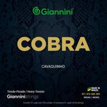 Encordoamento Para Cavaco Aço Pesada Série Cobra Gescp Giannini Encordoamento Para Cavaco Aço Pesada Série Cobra Gescp Giannini