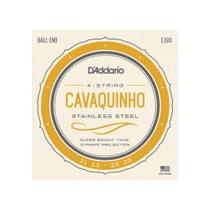 Encordoamento para cavaco d'addario ej93 one set of 4 strings 027361