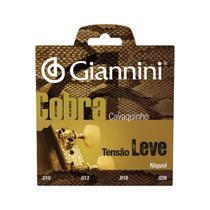 Encordoamento para cavaquinho aço tensão leve série cobra gescl - GIANNINI