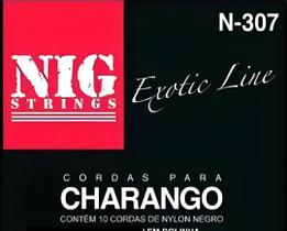 Encordoamento para Charango Bolivianio Nylon Preto N307 NIG Encordoamento para Charango Bolivianio Nylon Preto N307 NIG