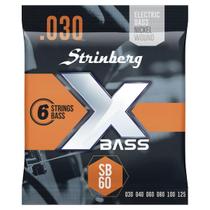 Encordoamento Para Contra Baixo 6 Cordas 030 Strinberg