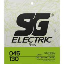 Encordoamento Para Contrabaixo 045 5 Cordas SG NICKEL Encordoamento Para Contrabaixo 045 5 Cordas SG NICKEL