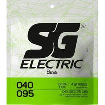 Encordoamento Para Contrabaixo 4 Cordas .040 Extra Light Encordoamento Para Contrabaixo 4 Cordas .040 Extra Light