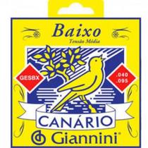 Encordoamento Para Contrabaixo 4 Cordas .040 Gesbx Giannini Encordoamento Para Contrabaixo 4 Cordas .040 Gesbx Giannini