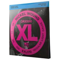 Encordoamento Para Contrabaixo 4 Cordas EXL170 0.45 D Addario - D'ADDARIO