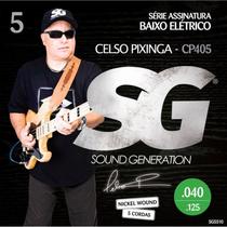 Encordoamento para Contrabaixo 5 Cordas .040 Celso Pixinga SG