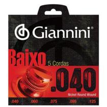 Encordoamento para Contrabaixo 5 Cordas Geebrl 0.40 Giannini Encordoamento para Contrabaixo 5 Cordas Geebrl 0.40 Giannini
