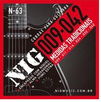 Encordoamento Para Guitarra .009 N63 Nig